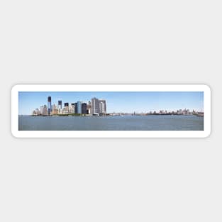 Manhattan Panorama New York City Sticker